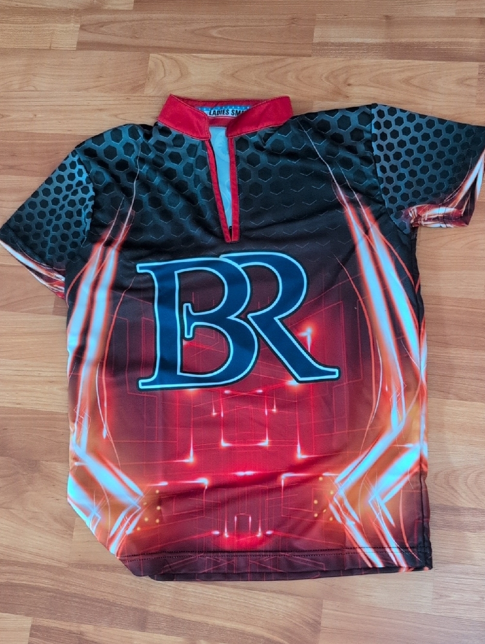 BR Logo Red & Black Athletic Shirt